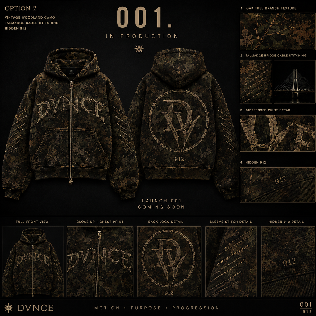 DVNCE® Launch 001 Zip Hoodie