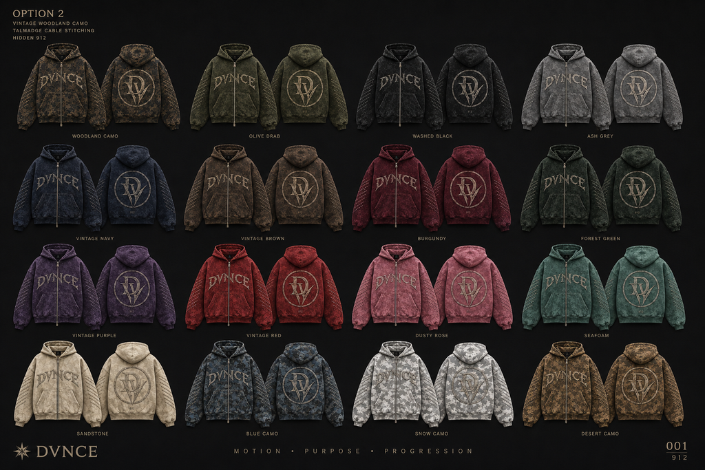 DVNCE® Launch 001 Zip Hoodie