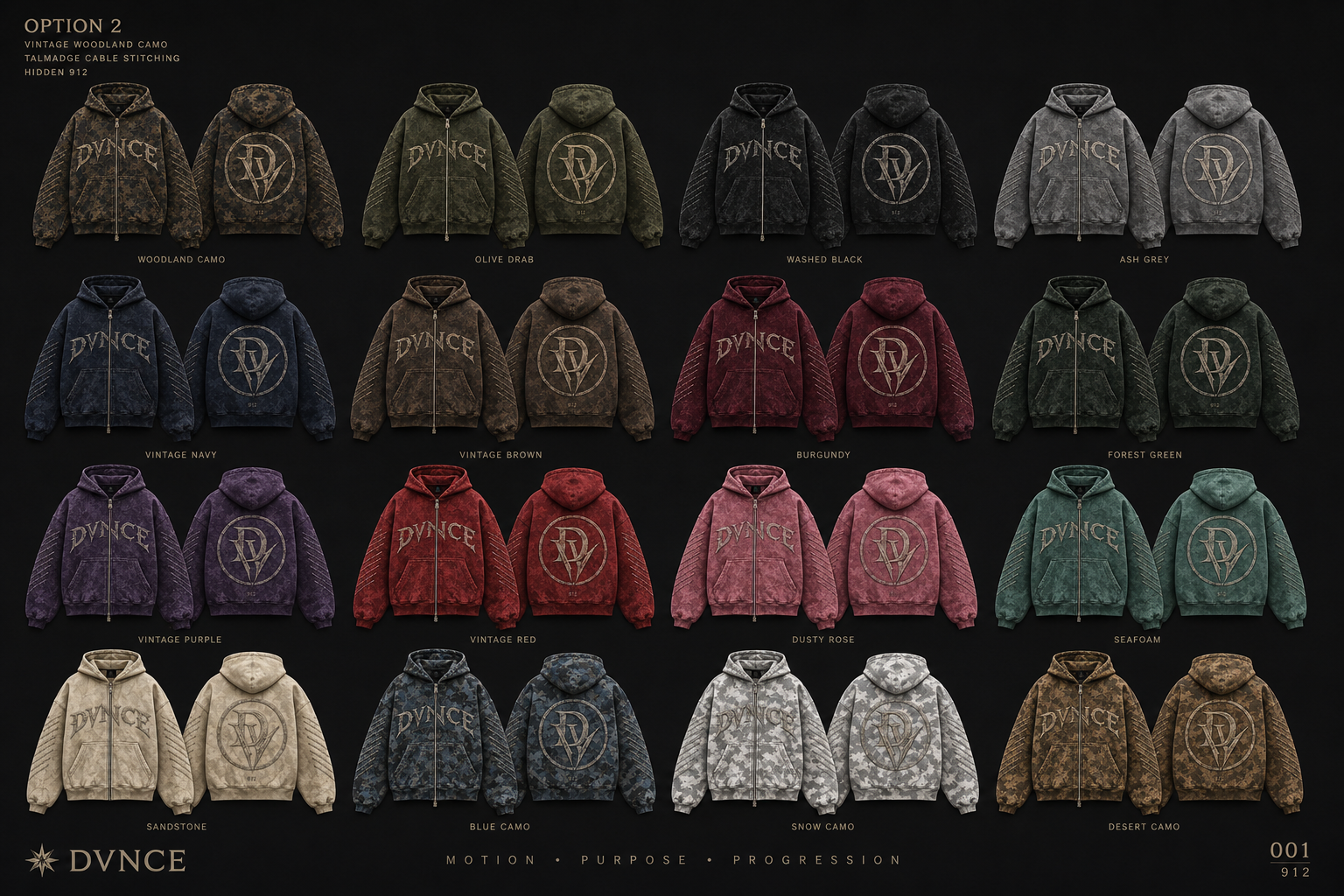 DVNCE® Launch 001 Zip Hoodie